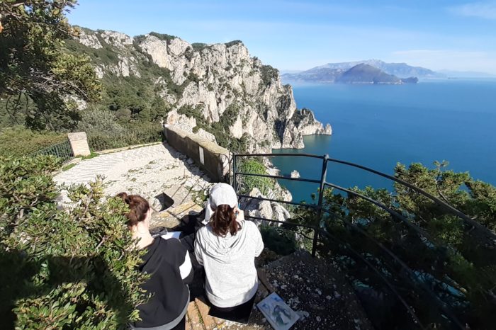 Single Session Art Experience in Capri